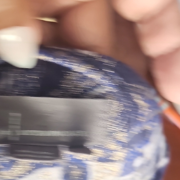 Anthropologie Blue Top Short Sleeve Blouse - Picture 9 of 9